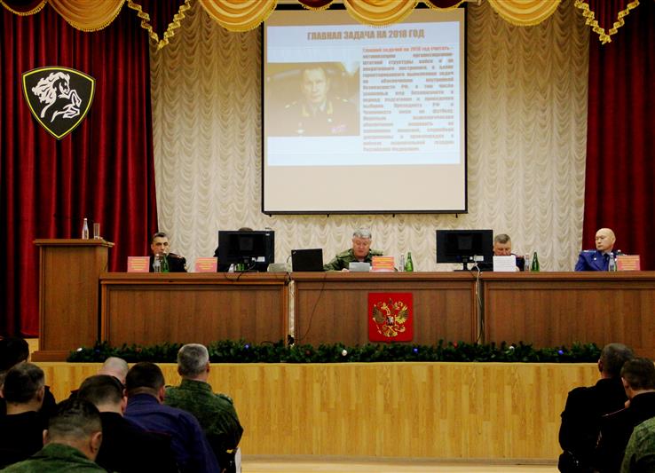 Подведены итоги служебно-боевой деятельности Управления Росгвардии по Астраханской области за текущий год