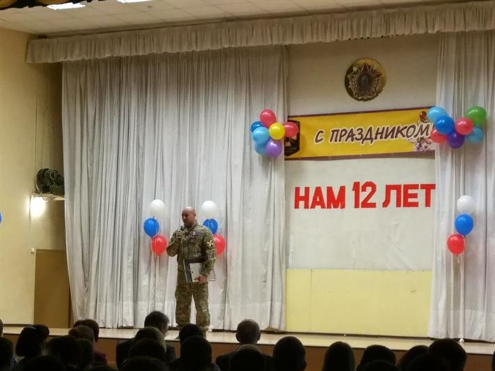 Карельский СОБР поздравил воспитанников подшефного кадетского	 корпуса с Днем образования учебного заведения