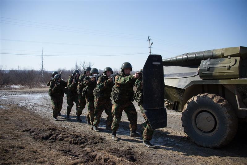 В учебном центре Новосибирского военного института войск национальной гвардии РФ состоялись учебные занятия с курсантами разведывательного факультета