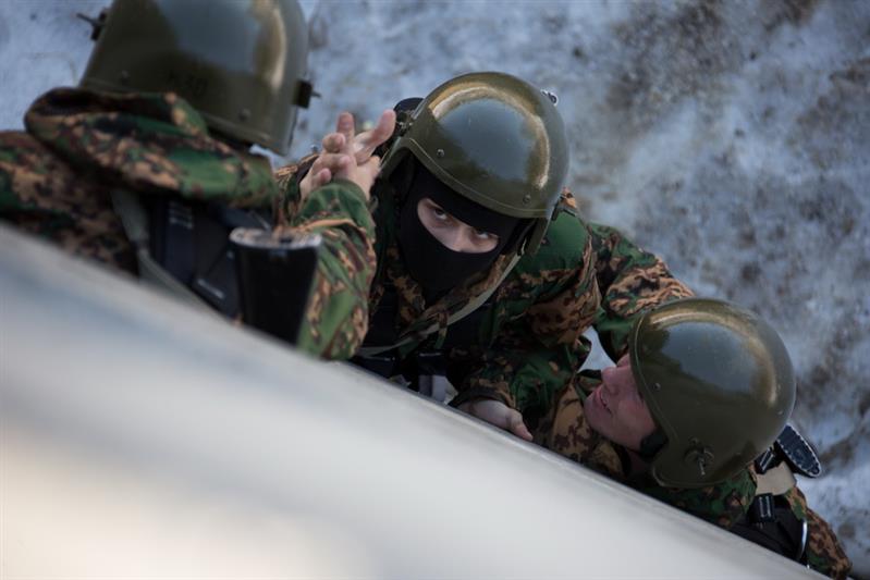 В учебном центре Новосибирского военного института войск национальной гвардии РФ состоялись учебные занятия с курсантами разведывательного факультета