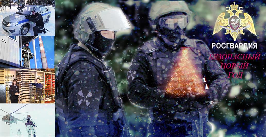 В Приволжском федеральном округе сотрудники Росгвардии принимают участие в информационной акции «Безопасный Новый год»