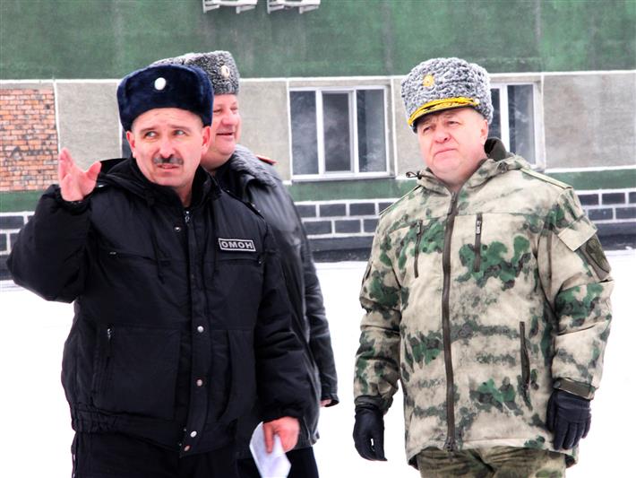 Командующий Сибирским округом генерал-полковник Виктор Стригунов подвел итоги работы  Отдела Росгвардии в Тыве