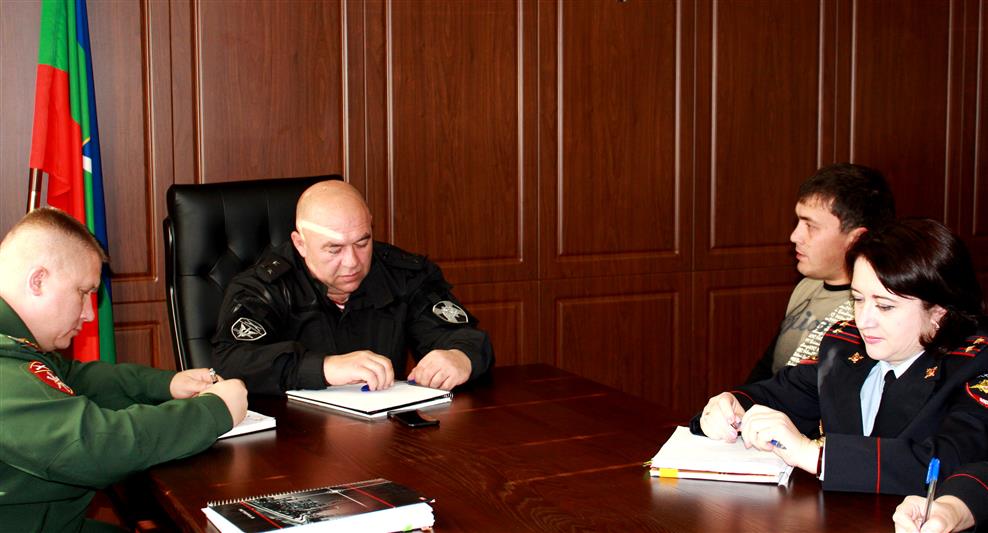 В Отделе Росгвардии по Карачаево-Черкесской Республике прошел день приема граждан 
