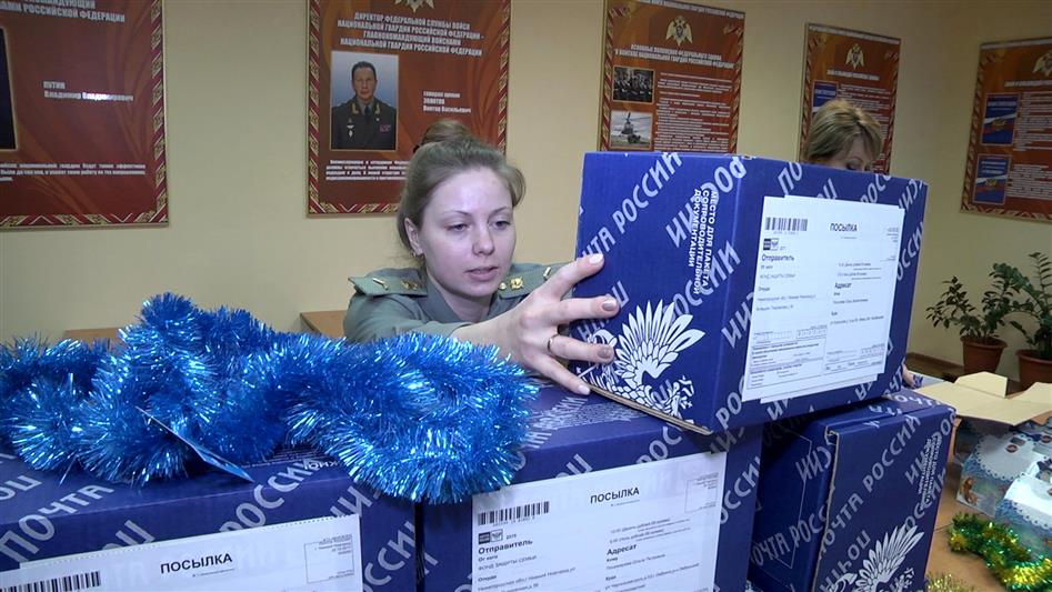 Росгвардейцы Приволжья шлют новогодние подарки детям погибших военнослужащих и сотрудников