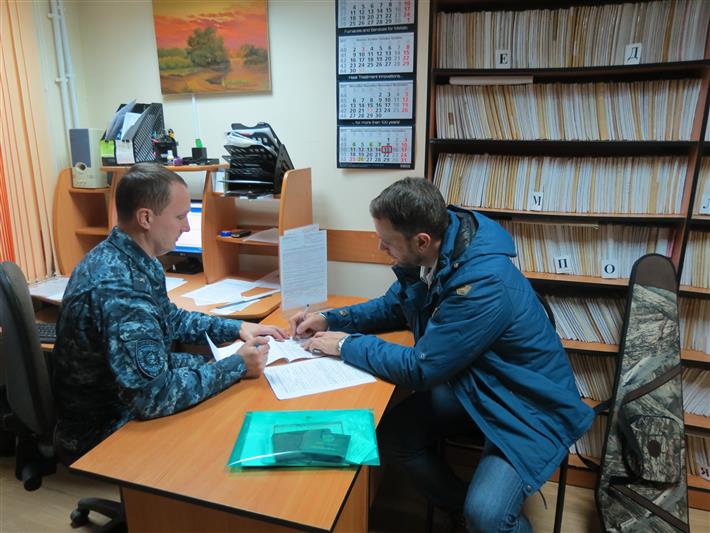В Управлении Росгвардии по Липецкой области подведены итоги оперативно-профилактического мероприятия «Оружие»