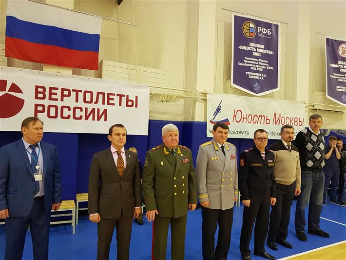 При поддержке Главного управления вневедомственной охраны Росгвардии и АО «Вертолеты России» состоялся очередной тур чемпионата России среди команд детско-юношеской баскетбольной лиги