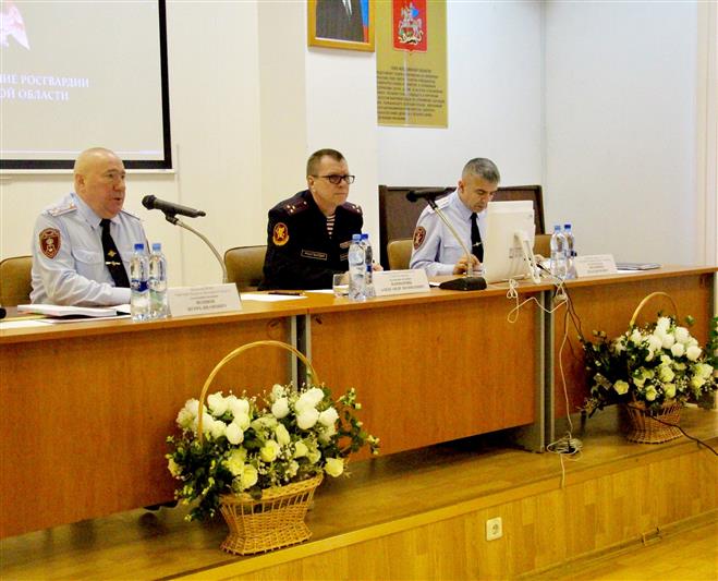 В управлении вневедомственной охраны Росгвардии по Московской области подвели итоги работы за 2017 год