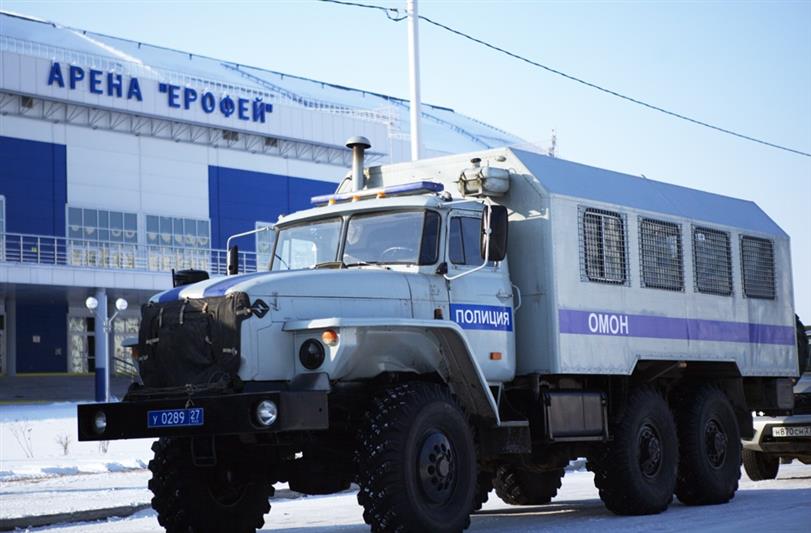 Росгвардия обеспечивает общественную безопасность и правопорядок на чемпионате мира по хоккею с мячом