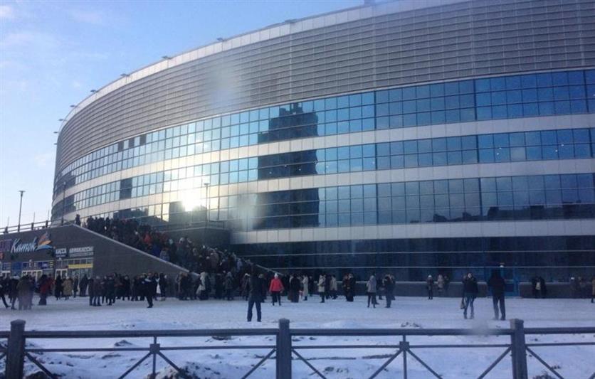 Правопорядок во время матча чемпионата Континентальной хоккейной лиги в Санкт-Петербурге обеспечили сотрудники Росгвардии 