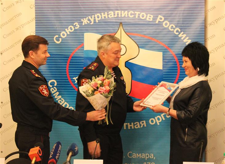 Начальник Управления Росгвардии по Самарской области провел пресс-конференцию