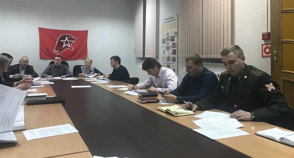 Представители Росгвардии Коми приняли участие в заседании регионального штаба движения «Юнармия» 