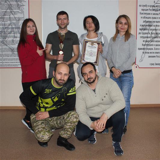 В Отделе Росгвардии по Карачаево-Черкесской Республике прошли спортивные соревнования среди журналистов