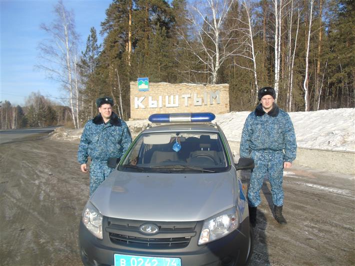 В Челябинской области росгвардейцы задержали подозреваемого  в разбое