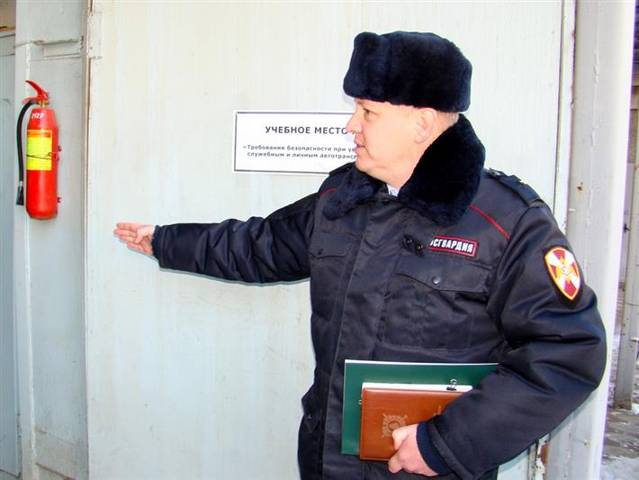 В Управлении вневедомственной охраны Росгвардии по Ставропольскому краю начался зимний период обучения