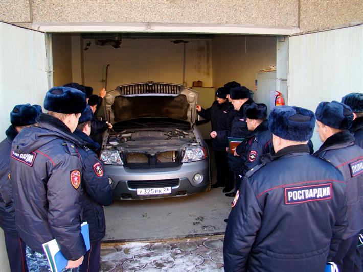 В Управлении вневедомственной охраны Росгвардии по Ставропольскому краю начался зимний период обучения 