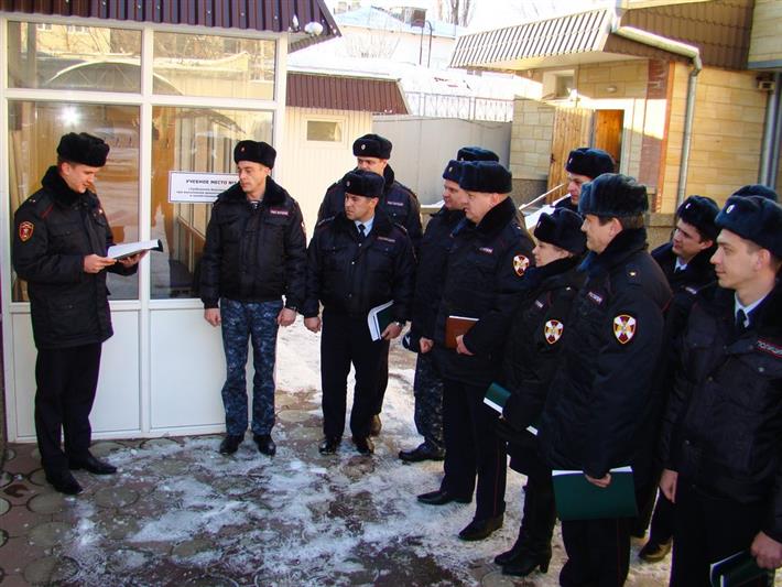 В Управлении вневедомственной охраны Росгвардии по Ставропольскому краю начался зимний период обучения 