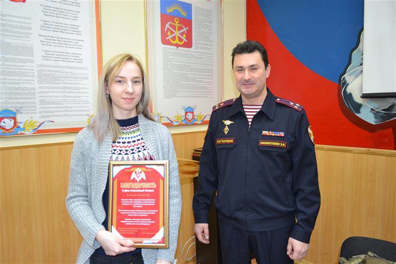 Росгвардия Мурманской области поздравила журналистов с Днем российской печати