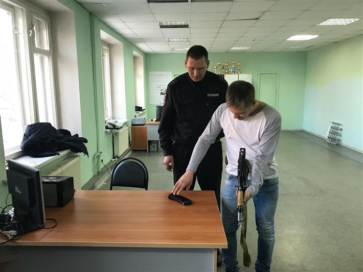 Сотрудники Управления Росгвардии по Республике Коми провели занятие по боевой подготовке для представителей региональных средств массовой информации
