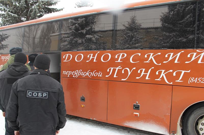 Саратовские росгвардейцы сдали кровь для детей с онкологическими заболеваниями 