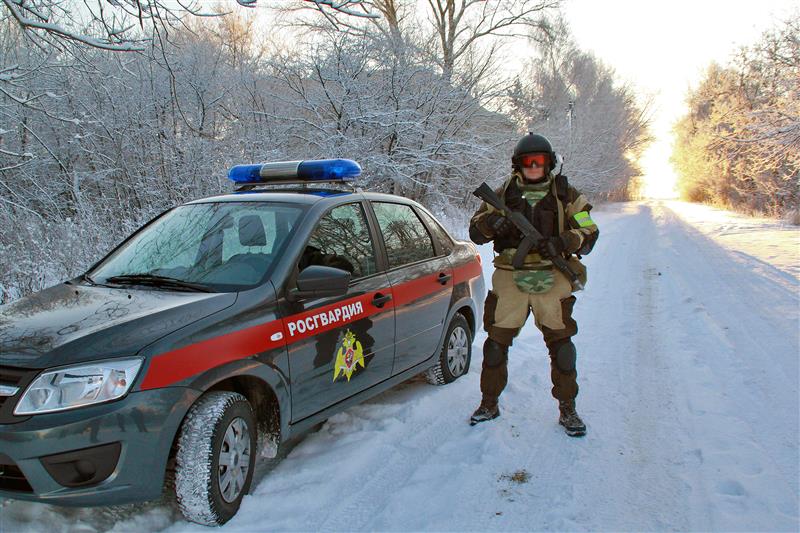 Военнослужащие и сотрудники мордовской Росгвардии отработали действия в различных условиях оперативной обстановки