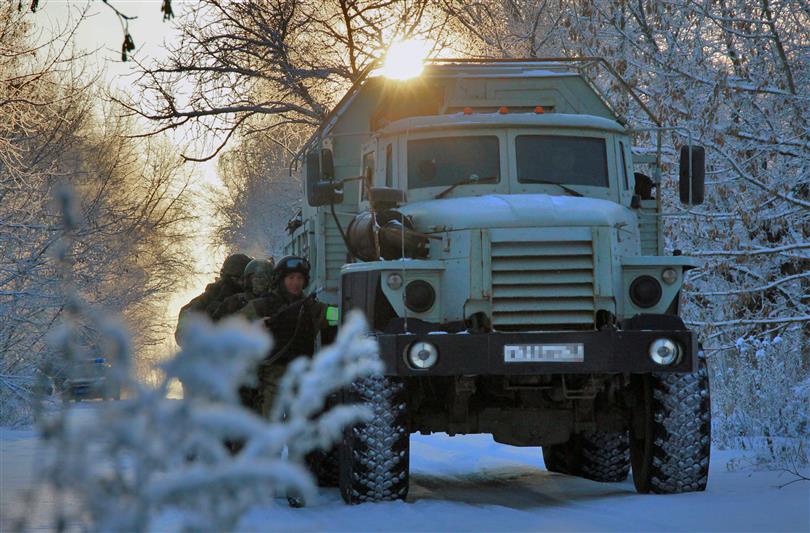 Военнослужащие и сотрудники мордовской Росгвардии отработали действия в различных условиях оперативной обстановки