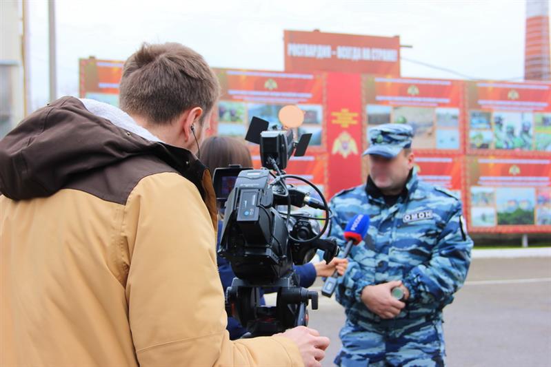 Журналисты ГТРК «Кубань» познакомились с работой инженерно-технических подразделений Росгвардии