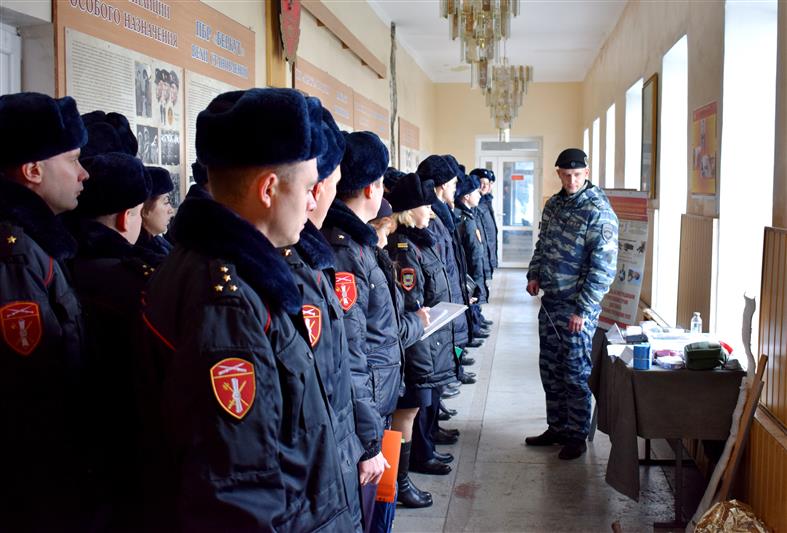 В Южном округе Росгвардии стартовал зимний период обучения