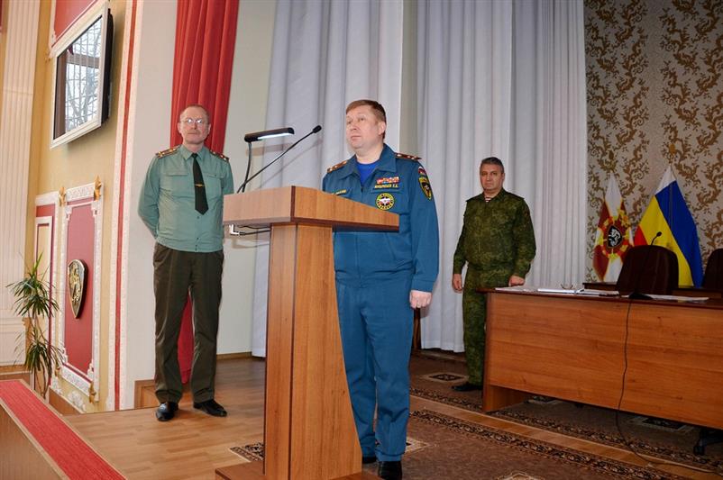 Военнослужащие Южного округа войск национальной гвардии Российской Федерации отмечены наградами МЧС России