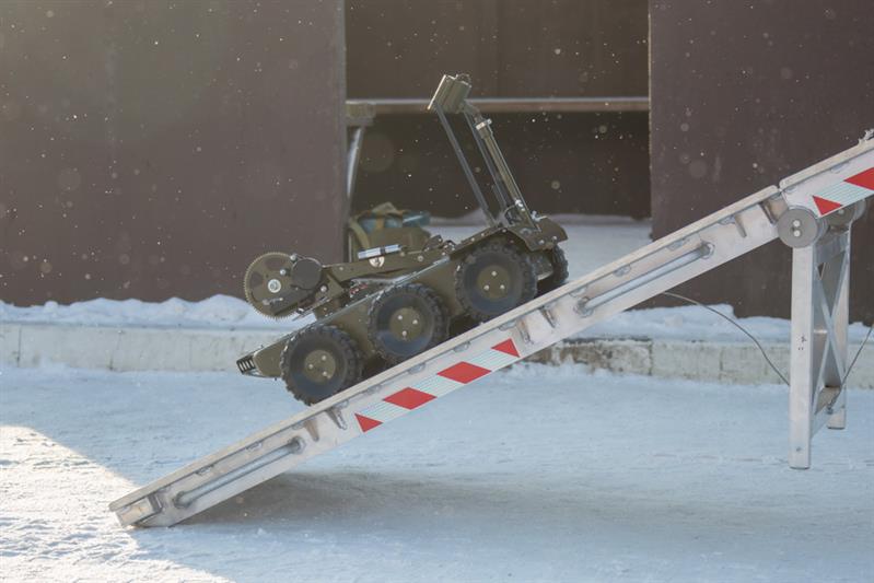 Демонстрация техники  инженерных подразделений Росгвардии