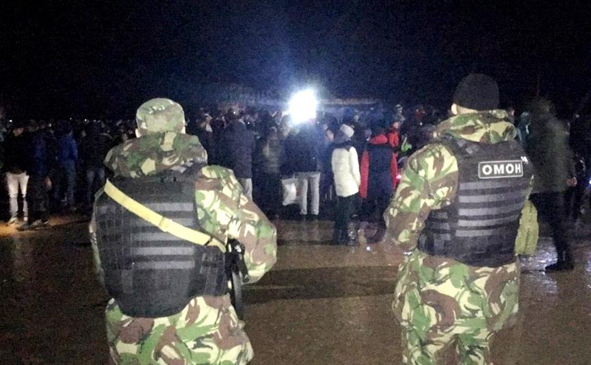 Военнослужащие и сотрудники Южного округа Росгвардии приняли участие в охране общественного порядка и безопасности во время празднования Крещения Господня