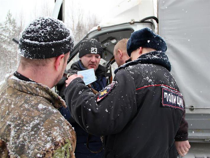 Проверку соблюдения правил охоты провели в Иркутской области сотрудники Росгвардии совместно со службой по охране и использованию животного мира