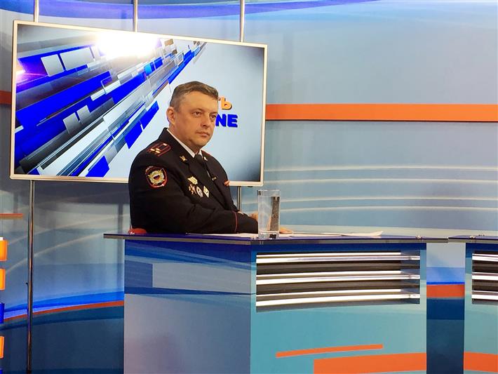 Начальник ЦЛРР Росгвардии в Хакасии стал гостем прямого эфира на «ТНТ - Абакан»