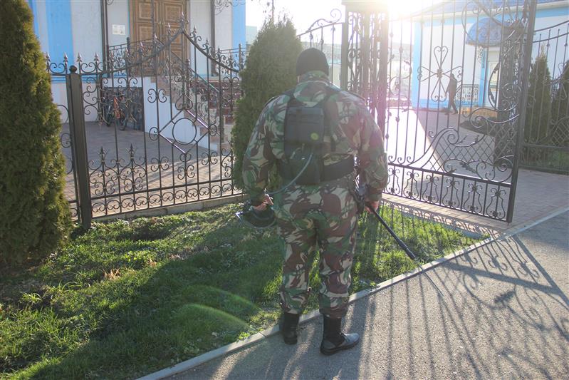 Военнослужащие и сотрудники Южного округа Росгвардии приняли участие в охране общественного порядка и безопасности во время празднования Крещения Господня