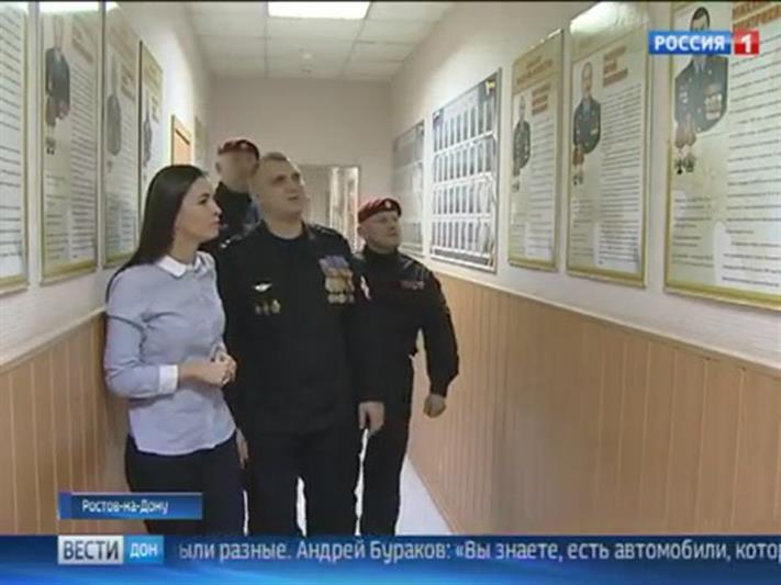 Журналисты  ГТРК «Дон-ТР» рассказали телезрителям о специфике служебной деятельности бойцов ростовского СОБРа (видео)