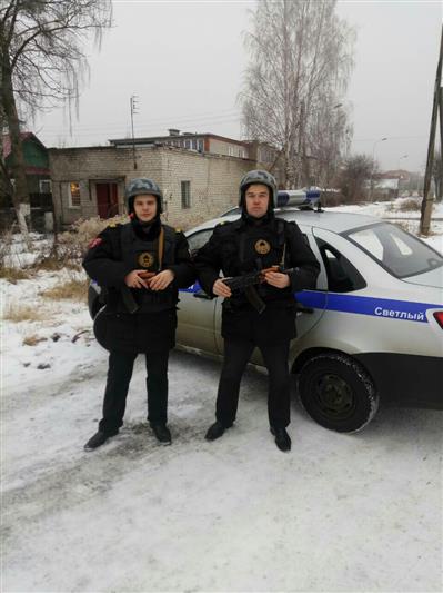 В Калининградской области росгвардейцы задержали гражданина, нанесшего ножевое ранение своей сожительнице