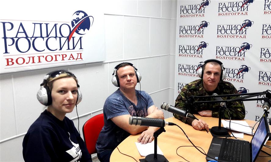В Волгограде сотрудники Росгвардии приняли участие в прямом эфире радио «Радио России. Волгоград»
