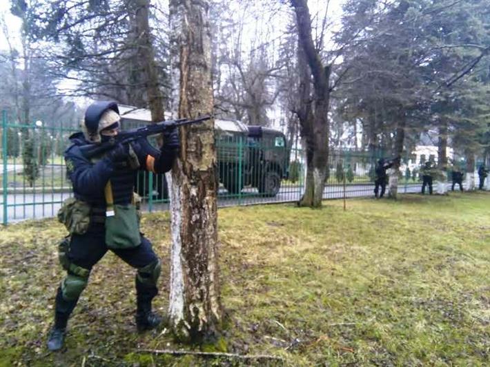 В Кабардино-Балкарии сотрудники  Росгвардии приняли участие в межведомственном антитеррористическом учении
