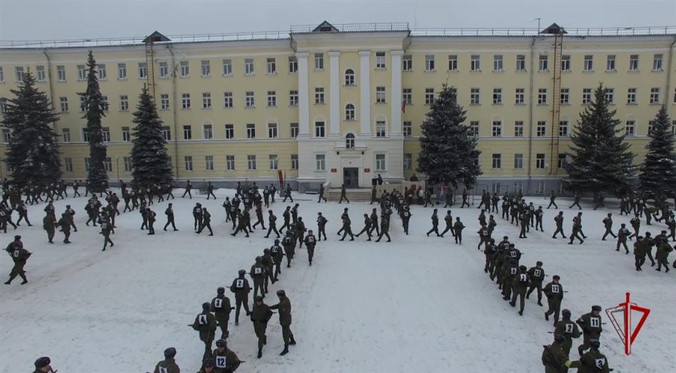 Дивизия имени Дзержинского начала подготовку к военному параду на Красной площади (видео)