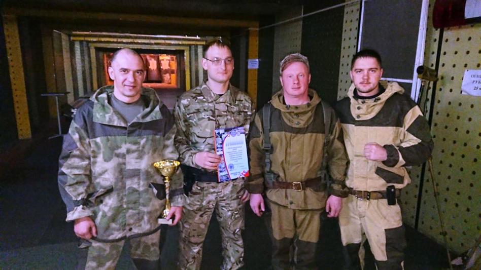 КОМАНДА ОТ УПРАВЛЕНИЯ РОСГВАРДИИ ПО ПРИМОРСКОМУ КРАЮ ЗАНЯЛА 1-е МЕСТО В ОТКРЫТОМ ТУРНИРЕ ПО СТРЕЛЬБЕ «9 мм»