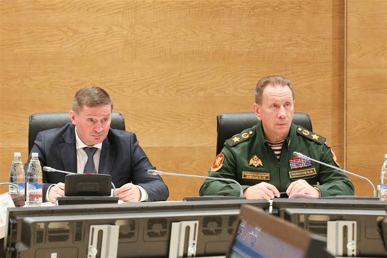 В Волгограде директор Росгвардии  провел межведомственное совещание 