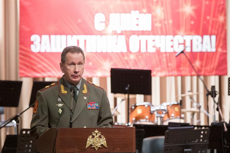 Генерал армии Виктор Золотов поздравил военнослужащих и сотрудников Росгвардии с Днем защитника Отечества (фото, видео)