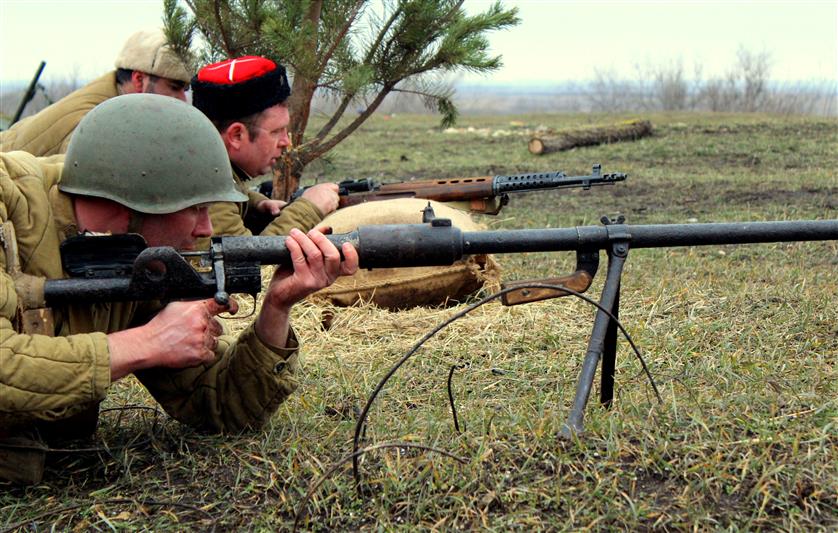 Ростовские омоновцы «освободили» родной город