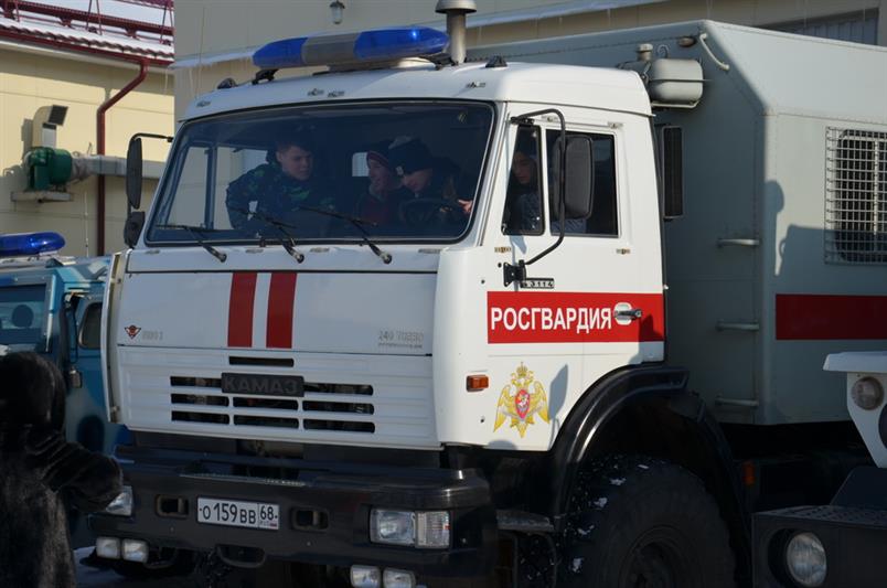 Сотрудники Отдела Росгвардии по Тамбовской области провели экскурсию для школьников