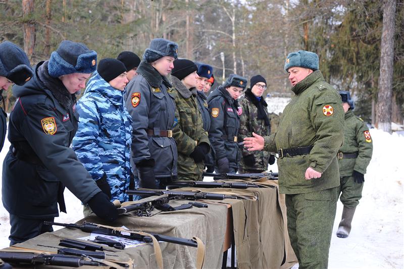 Сотрудники и военнослужащие Росгвардии стали гостями международного слета юных патриотов в Пермском крае