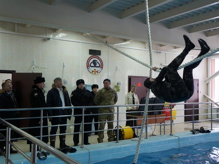 Глава Бурятии посетил учебно-морской отряд Сибирского округа Росгвардии (видео)