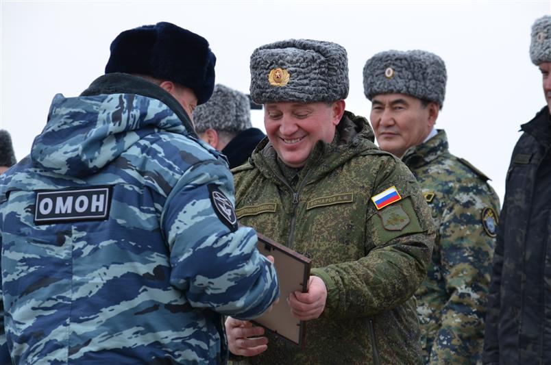 В Волгоградской области военнослужащие и сотрудники Росгвардии приняли участие в межведомственных сборах  