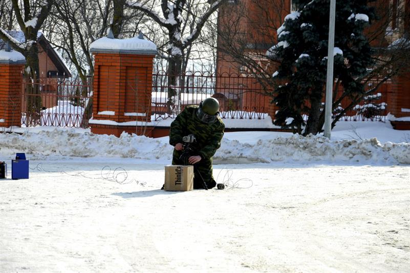 В Брянске сотрудники спецподразделения Росгвардии приняли участие в  межведомственном командно-штабном учении