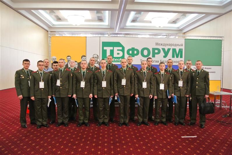 Научная рота Росгвардии приняла участие в международном форуме «Технологии безопасности»
