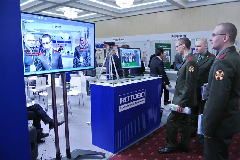 Научная рота Росгвардии приняла участие в международном форуме «Технологии безопасности»