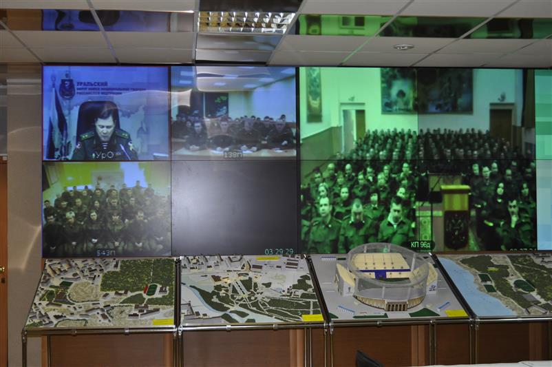 Военнослужащие калиновского соединения получили ответы на насущные вопросы по видеоконференцсвязи